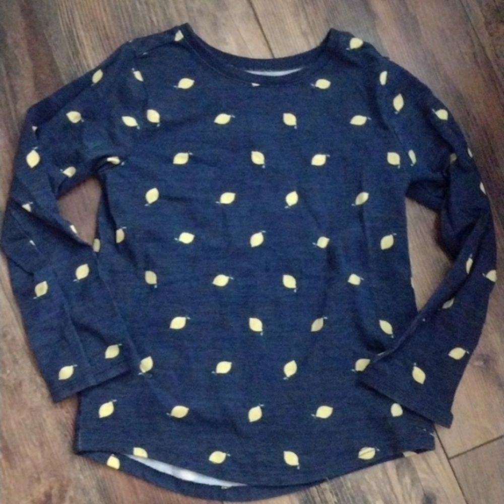 4t girls long sleeve lemons shirt by garanimals